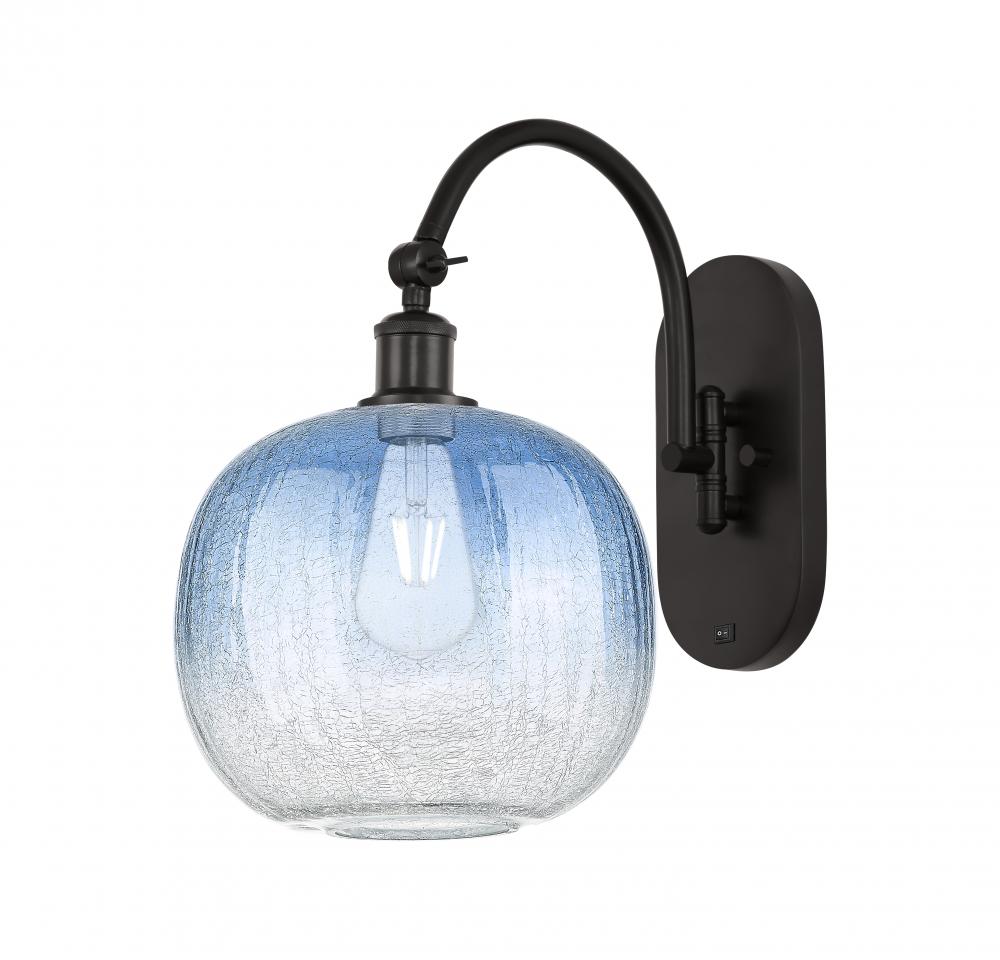 Brookhaven Sphere - 1 Light - 11 inch - Oil Rubbed Bronze - Sconce