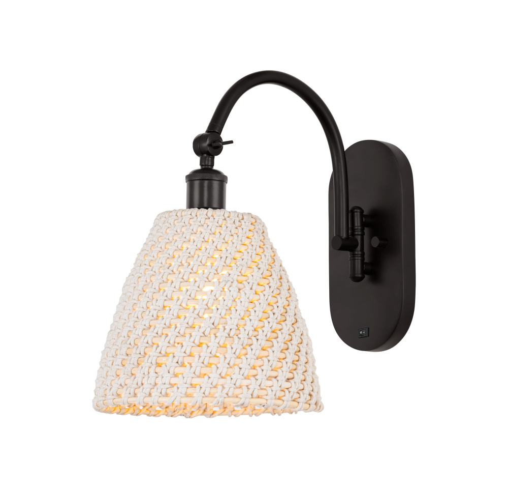 Bristol Natural - 1 Light - 9 inch - Oil Rubbed Bronze - Sconce