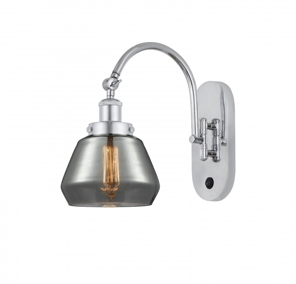 Fulton - 1 Light - 7 inch - Polished Chrome - Adjustable Swing Arm