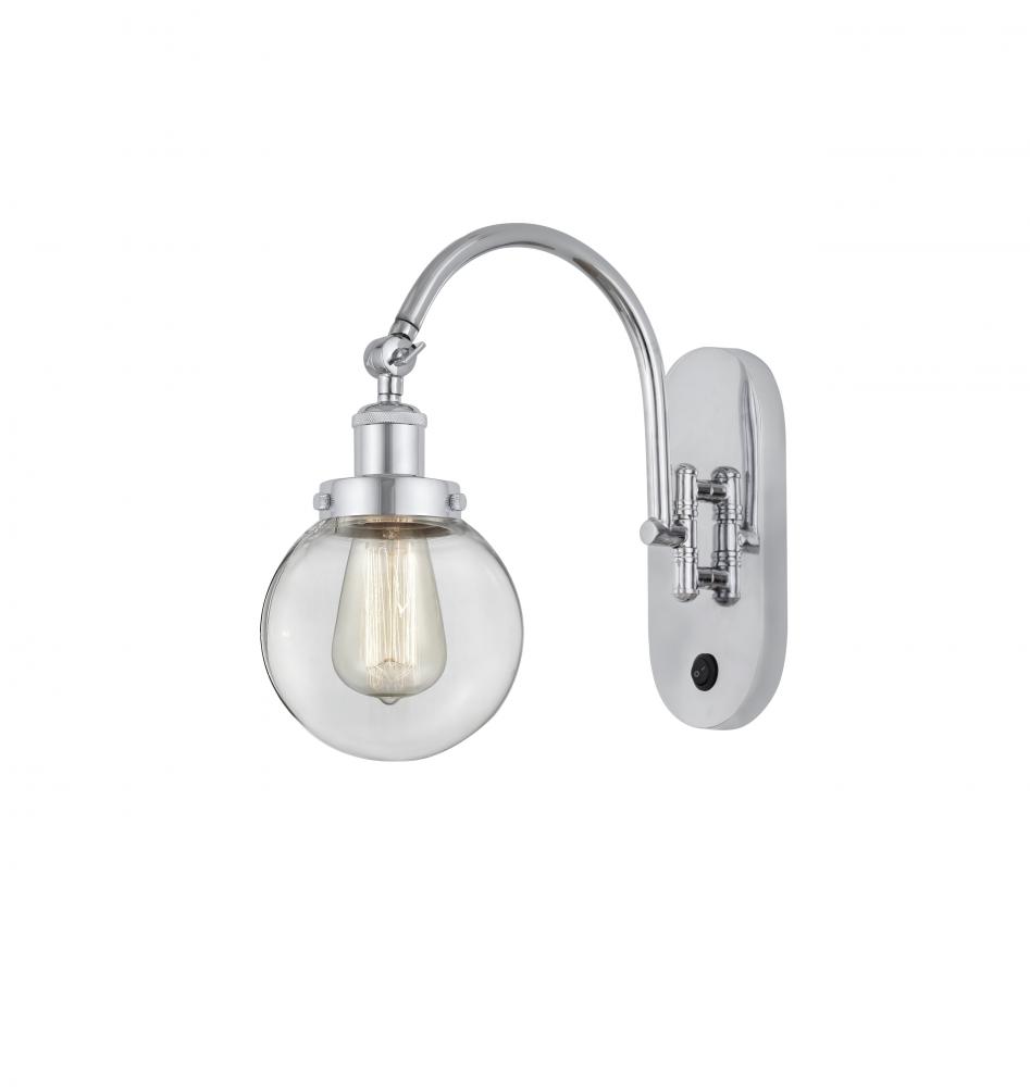 Beacon - 1 Light - 6 inch - Polished Chrome - Adjustable Swing Arm