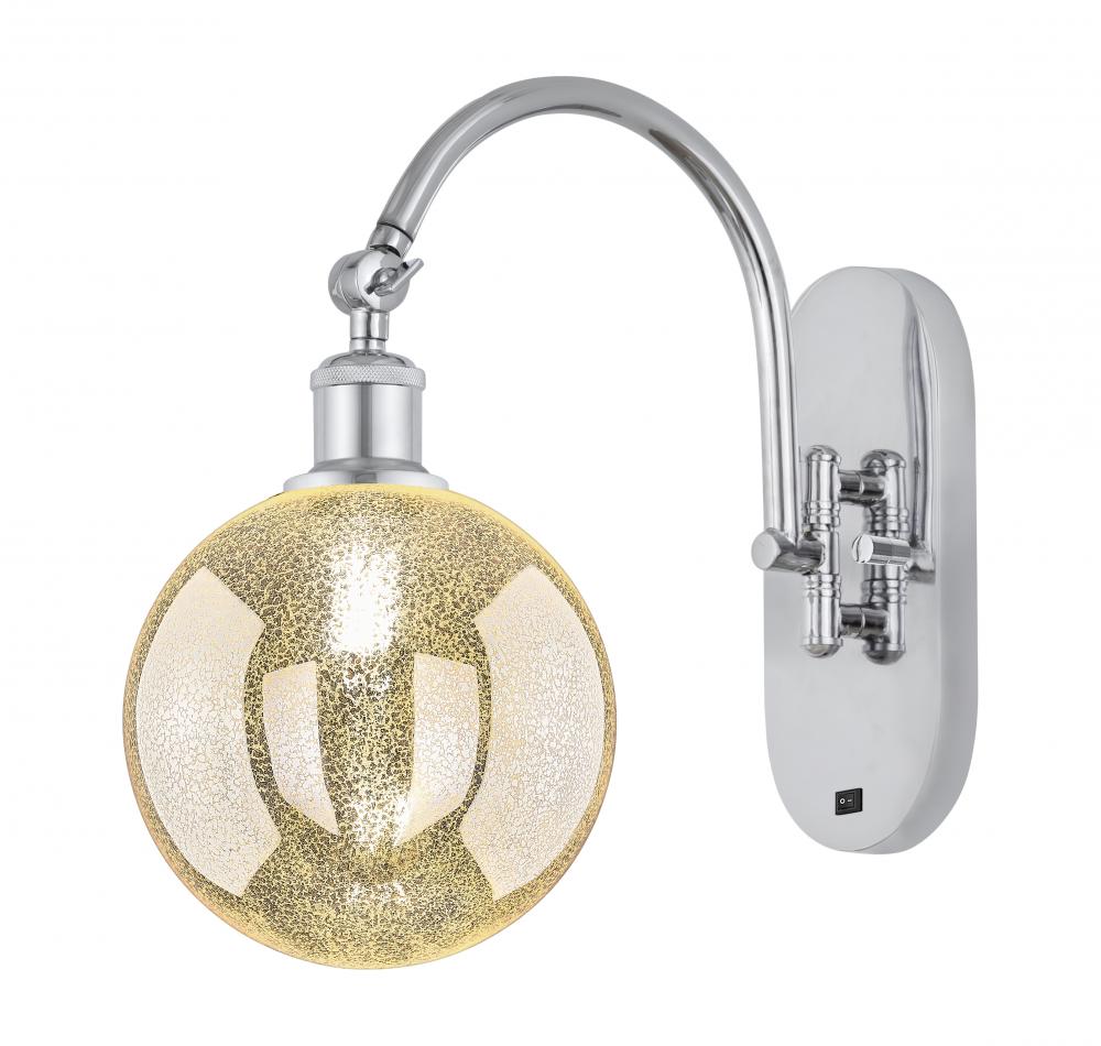 Beacon - 1 Light - 8 inch - Polished Chrome - Adjustable Swing Arm