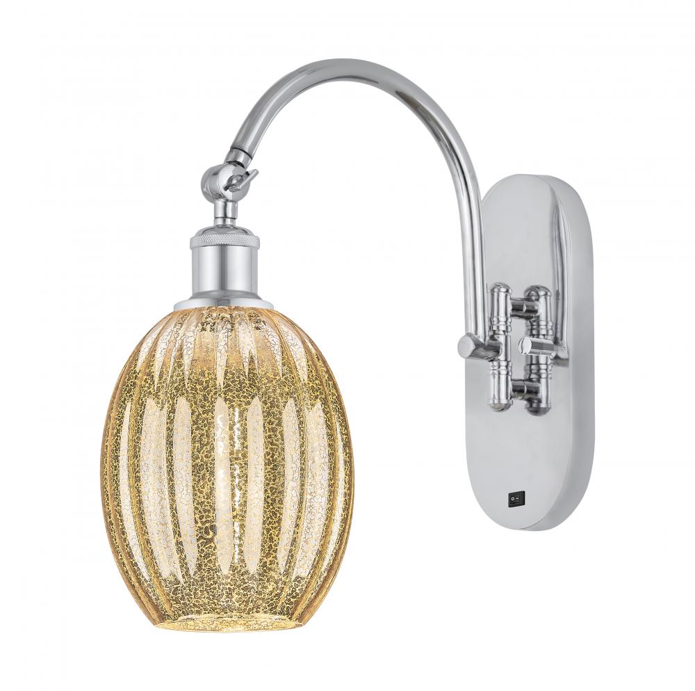 Preston Bulb - 1 Light - 6 inch - Polished Chrome - Sconce