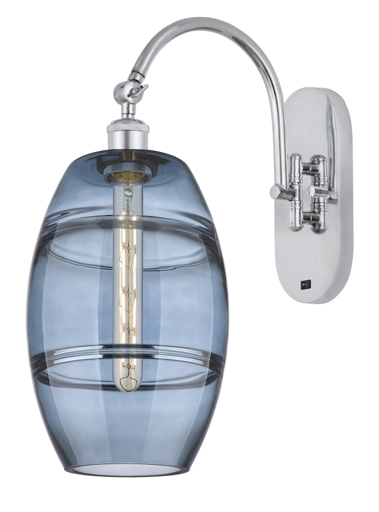 Vaz - 1 Light - 8 inch - Polished Chrome - Adjustable - Sconce