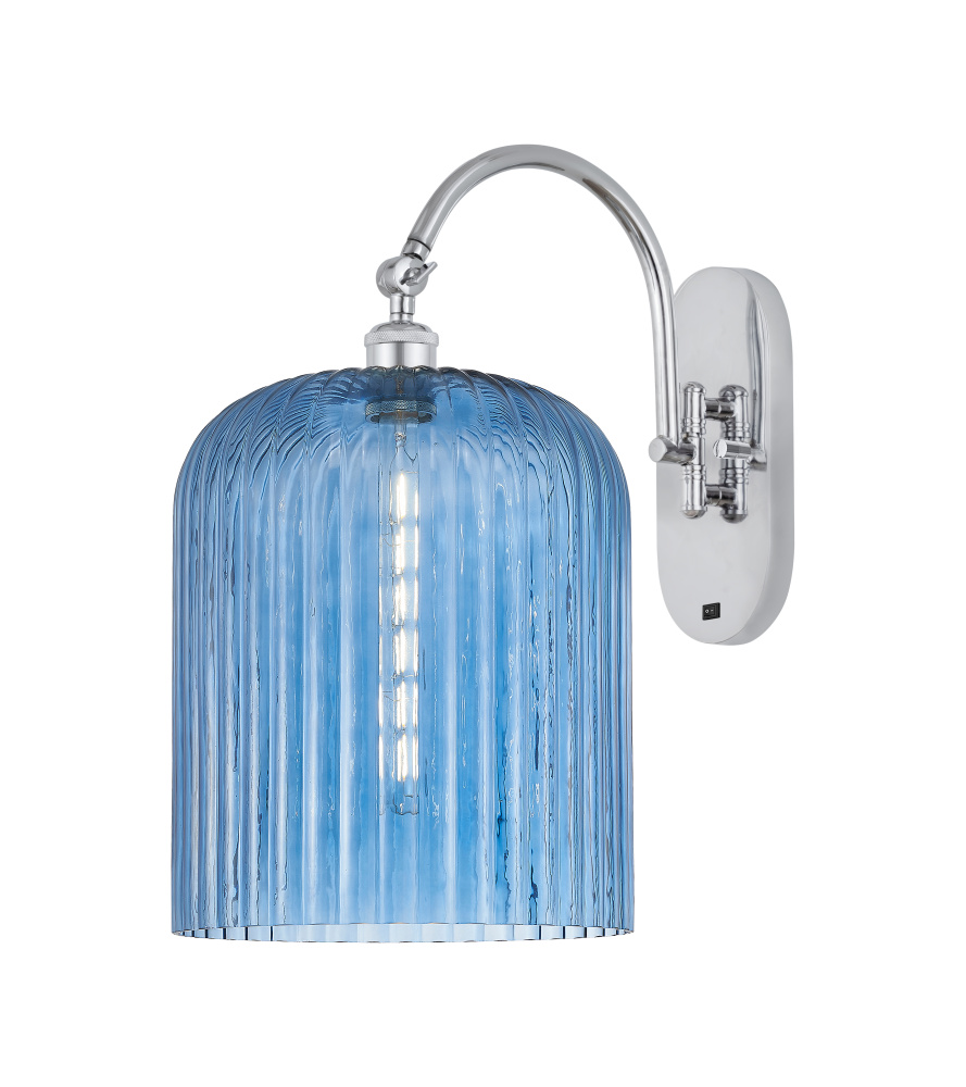 Bridal Veil - 1 Light - 12 inch - Polished Chrome - Sconce