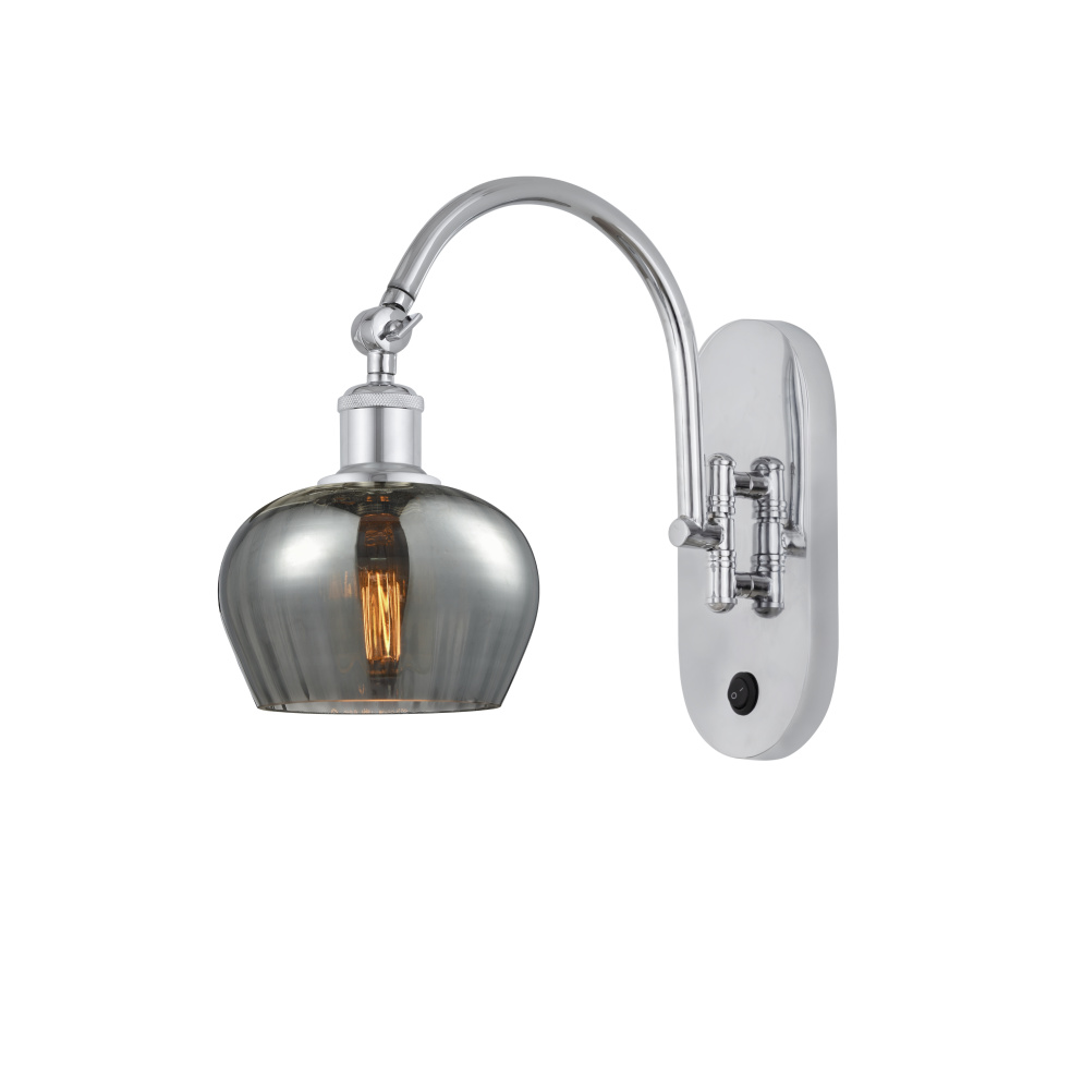 Fenton - 1 Light - 7 inch - Polished Chrome - Sconce