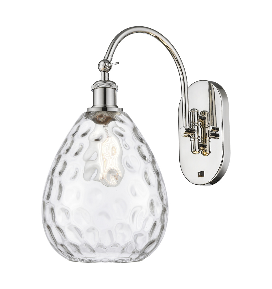 Waverly - 1 Light - 8 inch - Polished Nickel - Sconce