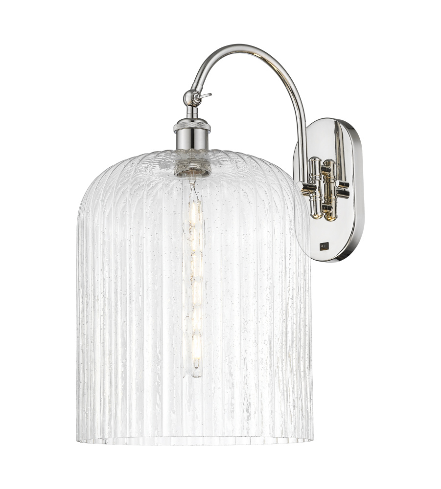 Bridal Veil - 1 Light - 12 inch - Polished Nickel - Sconce