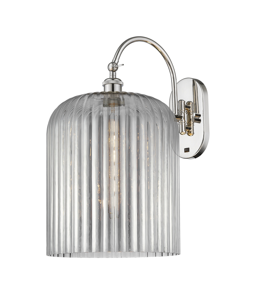 Bridal Veil - 1 Light - 12 inch - Polished Nickel - Sconce