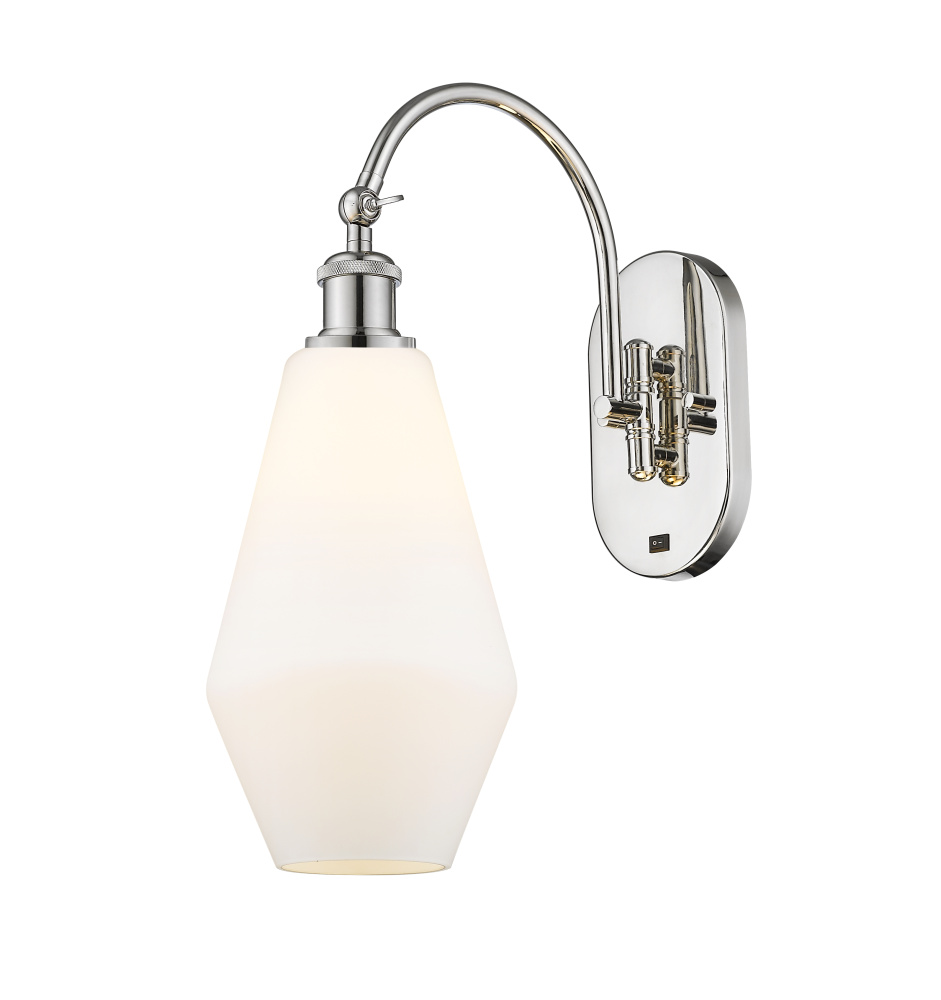 Cindyrella - 1 Light - 7 inch - Polished Nickel - Adjustable - Sconce