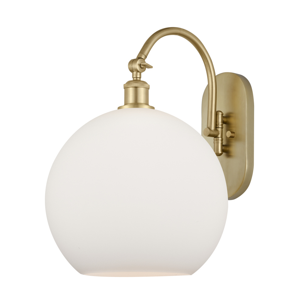 Athens - 1 Light - 12 inch - Satin Gold - Adjustable - Sconce