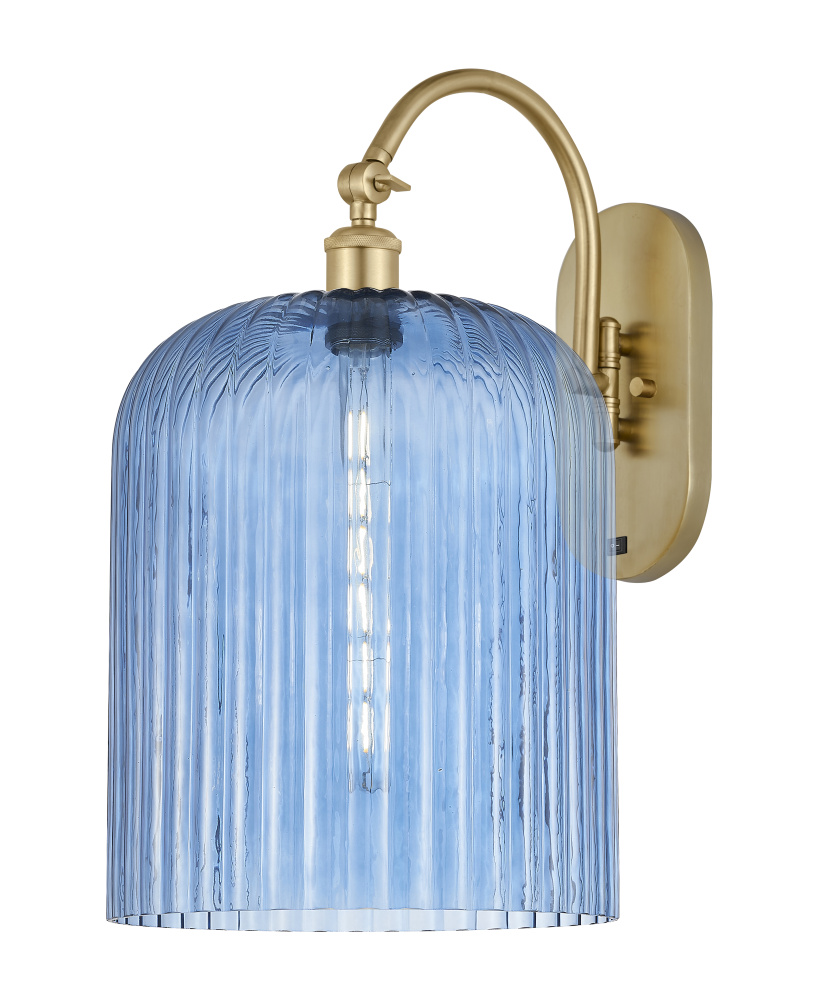 Bridal Veil - 1 Light - 12 inch - Satin Gold - Sconce