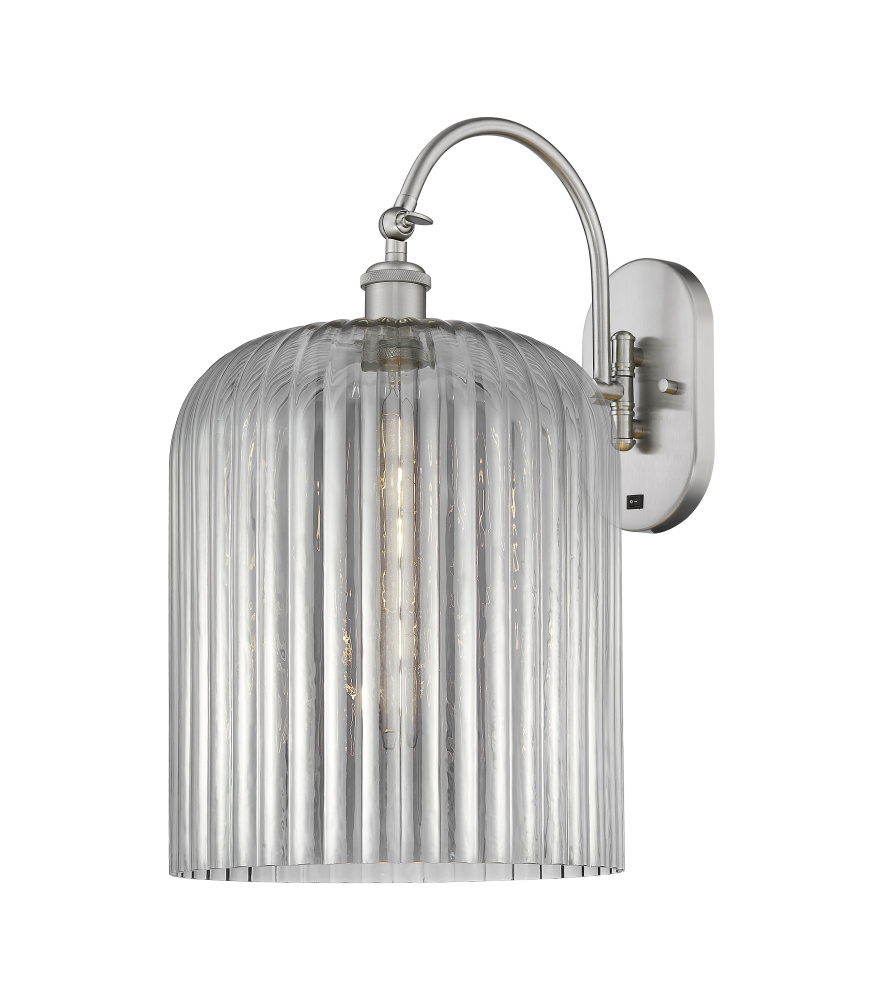 Bridal Veil - 1 Light - 12 inch - Brushed Satin Nickel - Sconce