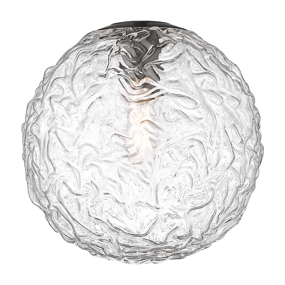 Barrington - 1 Light - 10 inch - Matte Black - Cord hung - Mini Pendant