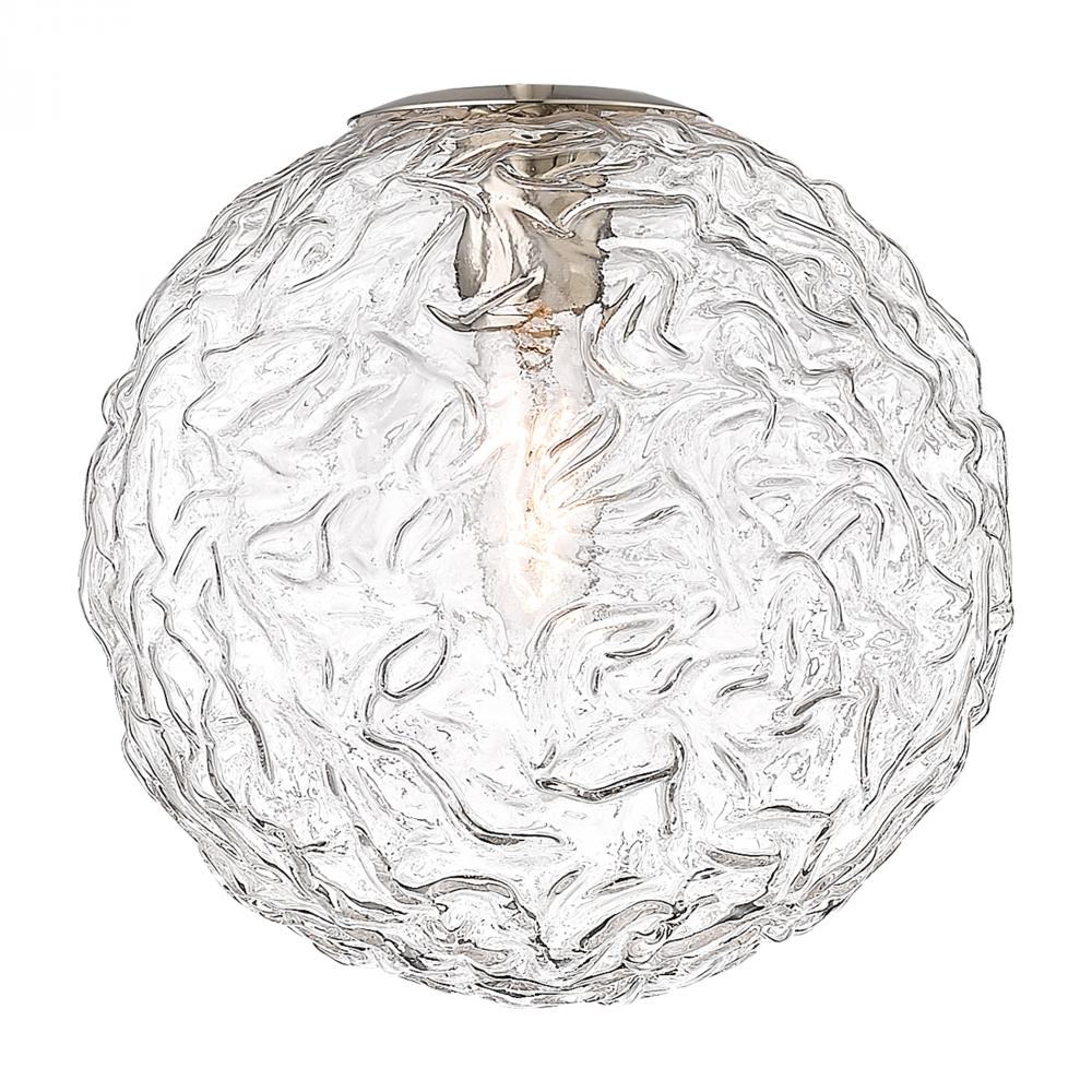 Barrington - 1 Light - 10 inch - Brushed Satin Nickel - Cord hung - Mini Pendant