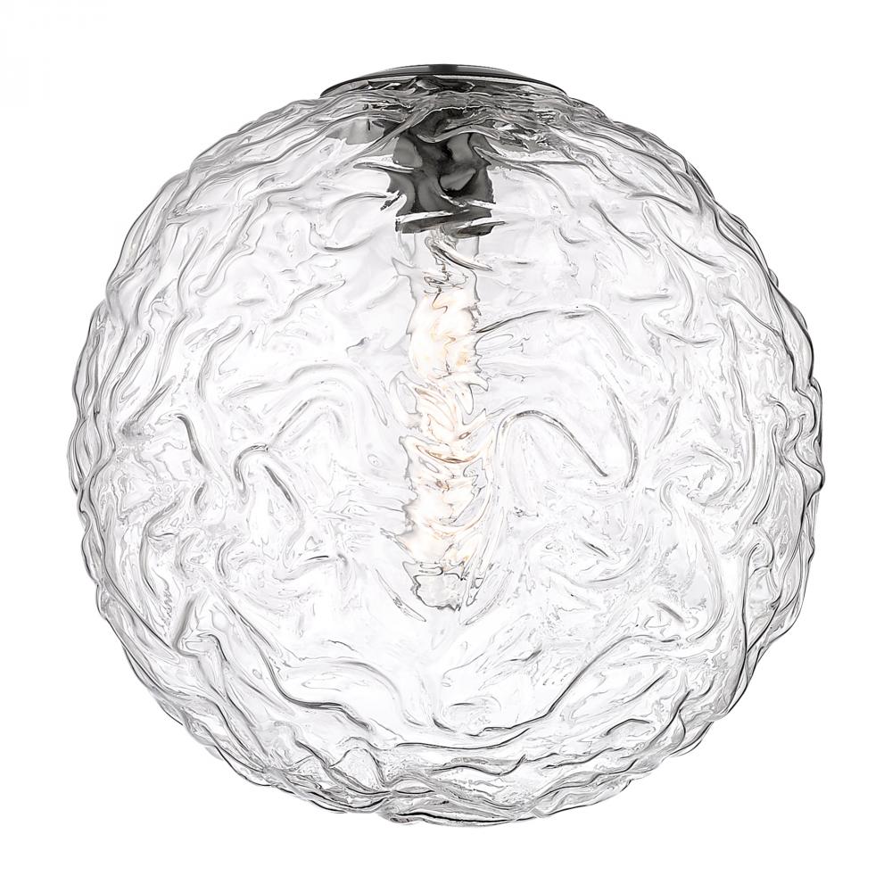 Barrington - 1 Light - 12 inch - Matte Black - Cord hung - Mini Pendant