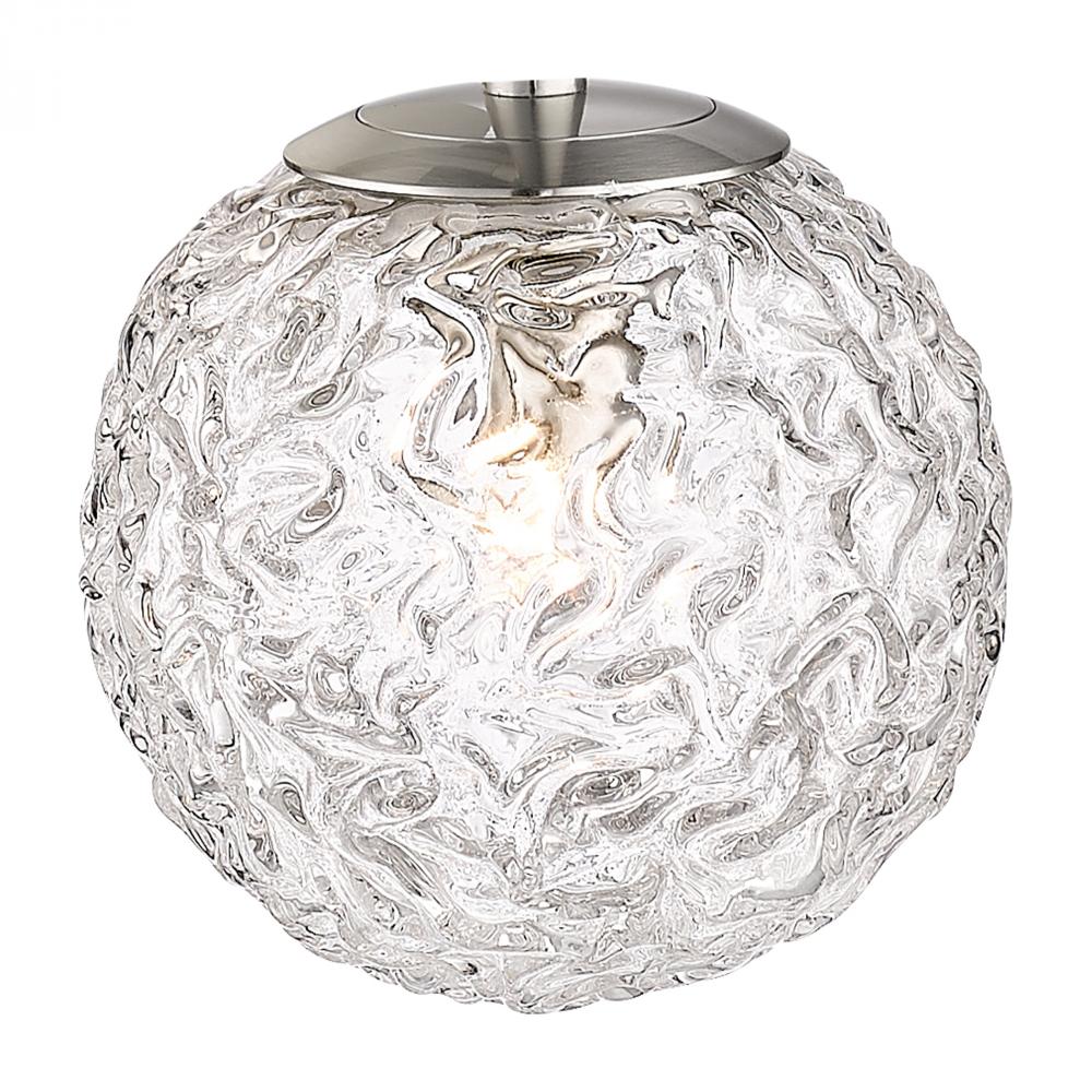 Barrington - 1 Light - 4 inch - Brushed Satin Nickel - Sconce