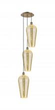 Innovations Lighting 113B-3P-AB-G456-8ME - Chelsea - 3 Light - 15 inch - Antique Brass - Cord Hung - Multi Pendant