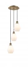 Innovations Lighting 113B-3P-AB-G651-6 - Cindyrella - 3 Light - 13 inch - Antique Brass - Cord Hung - Multi Pendant