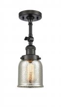 Innovations Lighting 201F-OB-G58 - Bell - 1 Light - 5 inch - Oil Rubbed Bronze - Adjustable Semi-Flush Mount