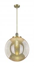 Innovations Lighting 201S-AB-G208-18 - Beacon - 1 Light - 18 inch - Antique Brass - Stem Hung - Pendant