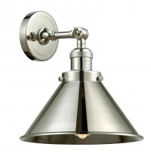 Innovations Lighting 203-PN-M10-PN - Briarcliff - 1 Light - 10 inch - Polished Nickel - Adjustable Sconce