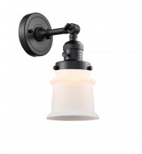 Innovations Lighting 203SW-BK-G181S - Canton - 1 Light - 5 inch - Matte Black - Adjustable Sconce