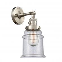 Innovations Lighting 203SW-SN-G184 - Canton - 1 Light - 7 inch - Brushed Satin Nickel - Adjustable Sconce