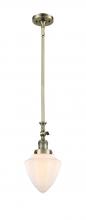 Innovations Lighting 206-AB-G661-7 - Bullet - 1 Light - 7 inch - Antique Brass - Stem Hung - Adjustable Mini Pendant