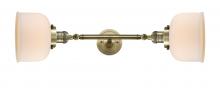 Innovations Lighting 208L-AB-G71-LED - Bell - 2 Light - 8 inch - Antique Brass - Adjustable Bath Vanity Light