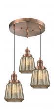 Innovations Lighting 211/3-AC-G146 - Chatham 3 Light Multi-Pendant