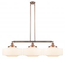 Innovations Lighting 213-AC-G691-16 - Bridgeton - 3 Light - 50 inch - Antique Copper - Stem Hung - Adjustable Island Light
