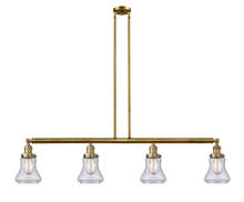 Innovations Lighting 214-BB-G194 - Bellmont - 4 Light - 51 inch - Brushed Brass - Stem Hung - Adjustable Island Light