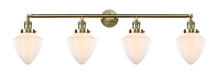 Innovations Lighting 215-AB-G661-7 - Bullet - 4 Light - 46 inch - Antique Brass - Adjustable Bath Vanity Light