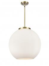 Innovations Lighting 221-3S-AB-G121-18-LED - Athens - 3 Light - 18 inch - Antique Brass - Stem hung - Pendant