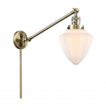 Innovations Lighting 237-AB-G661-7 - Bullet - 1 Light - 7 inch - Antique Brass -Adjustable Swing Arm
