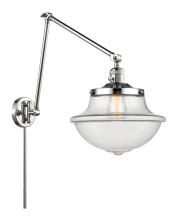 Innovations Lighting 238-PC-G542 - Oxford - 1 Light - 12 inch - Polished Chrome -Adjustable Swing Arm
