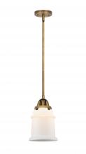 Innovations Lighting 288-1S-BB-G181 - Canton - 1 Light - 6 inch - Brushed Brass - Stem hung - Mini Pendant