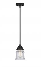 Innovations Lighting 288-1S-BK-G182S - Canton - 1 Light - 5 inch - Matte Black - Stem hung - Mini Pendant