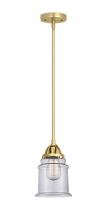 Innovations Lighting 288-1S-SG-G182 - Canton - 1 Light - 6 inch - Satin Gold - Stem hung - Mini Pendant