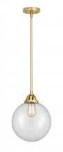 Innovations Lighting 288-1S-SG-G202-10 - Beacon - 1 Light - 10 inch - Satin Gold - Stem hung - Mini Pendant