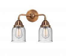 Innovations Lighting 288-2W-AC-G54-LED - Bell - 2 Light - 13 inch - Antique Copper - Bath Vanity Light