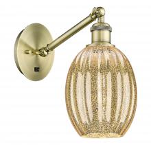 Innovations Lighting 317-1W-AB-G459-6ME - Preston Bulb - 1 Light - 6 inch - Antique Brass - Sconce