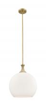 Innovations Lighting 415-1SR-BB-G121-14 - Astor - 1 Light - 14 inch - Brushed Brass - Pendant