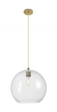 Innovations Lighting 434-1P-BB-G122-12 - Crown Point - 1 Light - 12 inch - Brushed Brass - Pendant