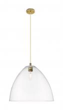 Innovations Lighting 434-1P-BB-GBD-162 - Crown Point - 1 Light - 16 inch - Brushed Brass - Pendant