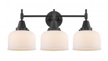 Innovations Lighting 447-3W-BK-G71-LED - Caden - 3 Light - 26 inch - Matte Black - Bath Vanity Light