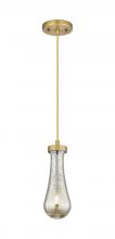 Innovations Lighting 451-1P-BB-G451-4ME - Owego - 1 Light - 5 inch - Brushed Brass - Pendant