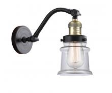 Innovations Lighting 515-1W-BAB-G182S - Canton - 1 Light - 7 inch - Black Antique Brass - Adjustable Sconce