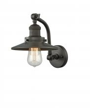 Innovations Lighting 515-1W-OB-M5-LED - Railroad - 1 Light - 5 inch - Oil Rubbed Bronze - Adjustable Sconce
