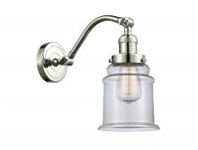 Innovations Lighting 515-1W-PN-G182 - Canton - 1 Light - 6 inch - Polished Nickel - Adjustable Sconce